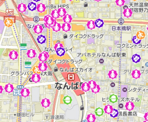 大阪府警察「犯罪発生マップ」