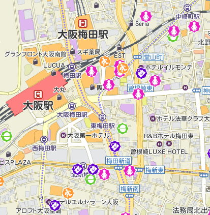 大阪府警察 犯罪情報マップ